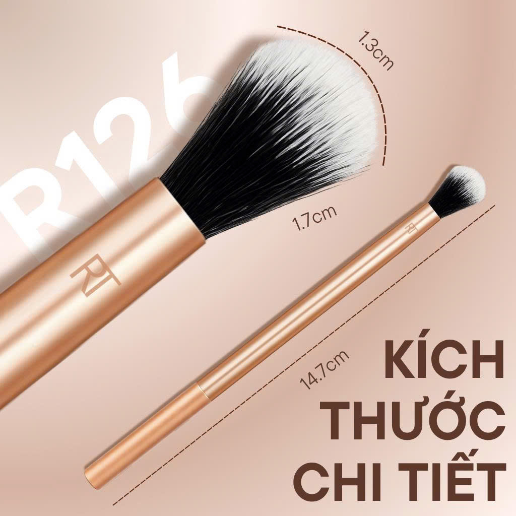 Cọ Tán Hốc Mắt Chính Xác RT Real Techniques Crease Và Precision Blender Brush R126